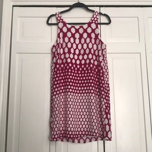 BlueTique pink & white sundress